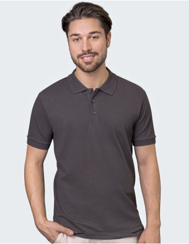 HRM-502-Mens Luxury Stretch Polo